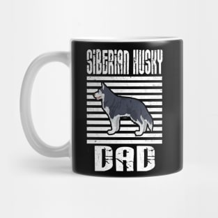 Siberian Husky Dad Proud Dogs Mug